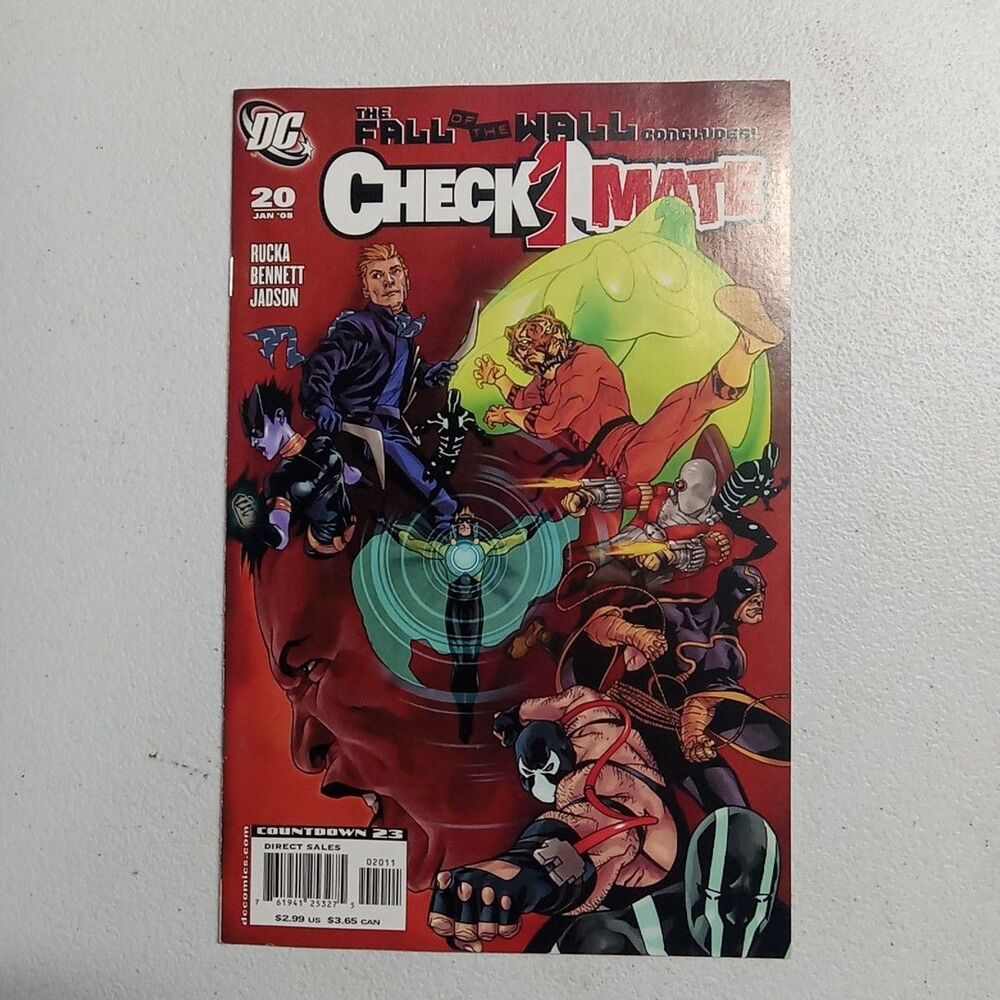 DC Comics Checkmate #20 January 2008 Comic Book